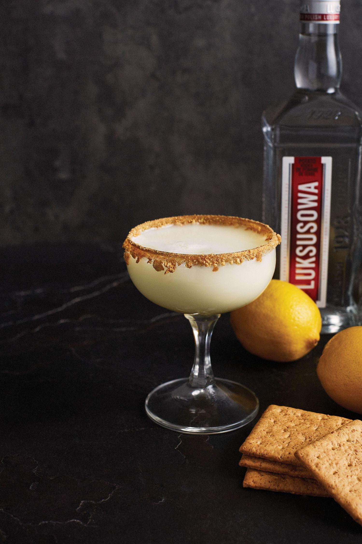 Luksusowa vodka shoot.