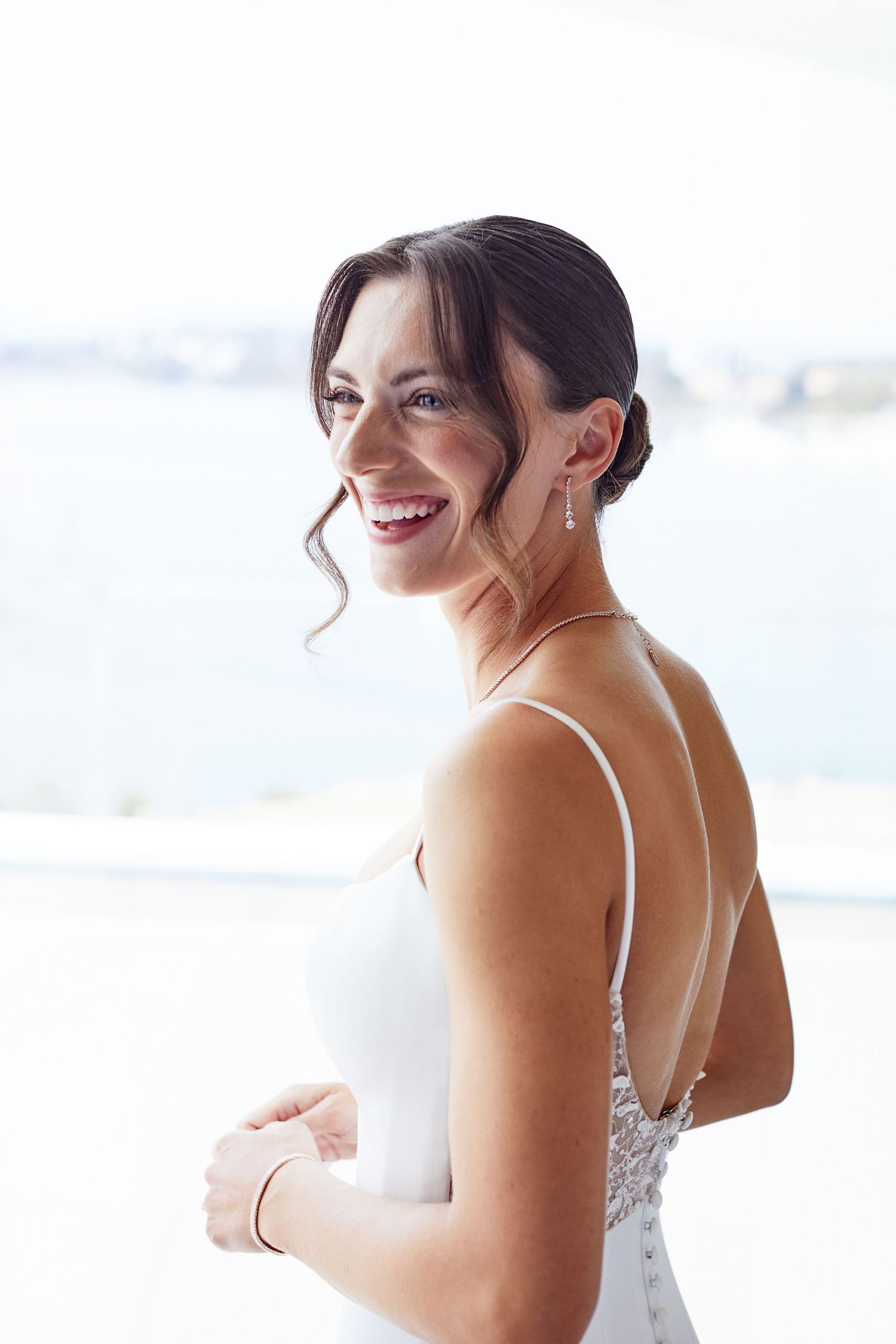 Portrait of bride.