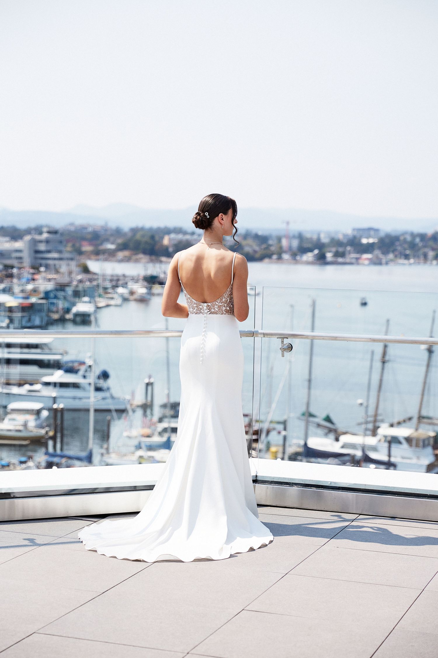 Portrait of bride.