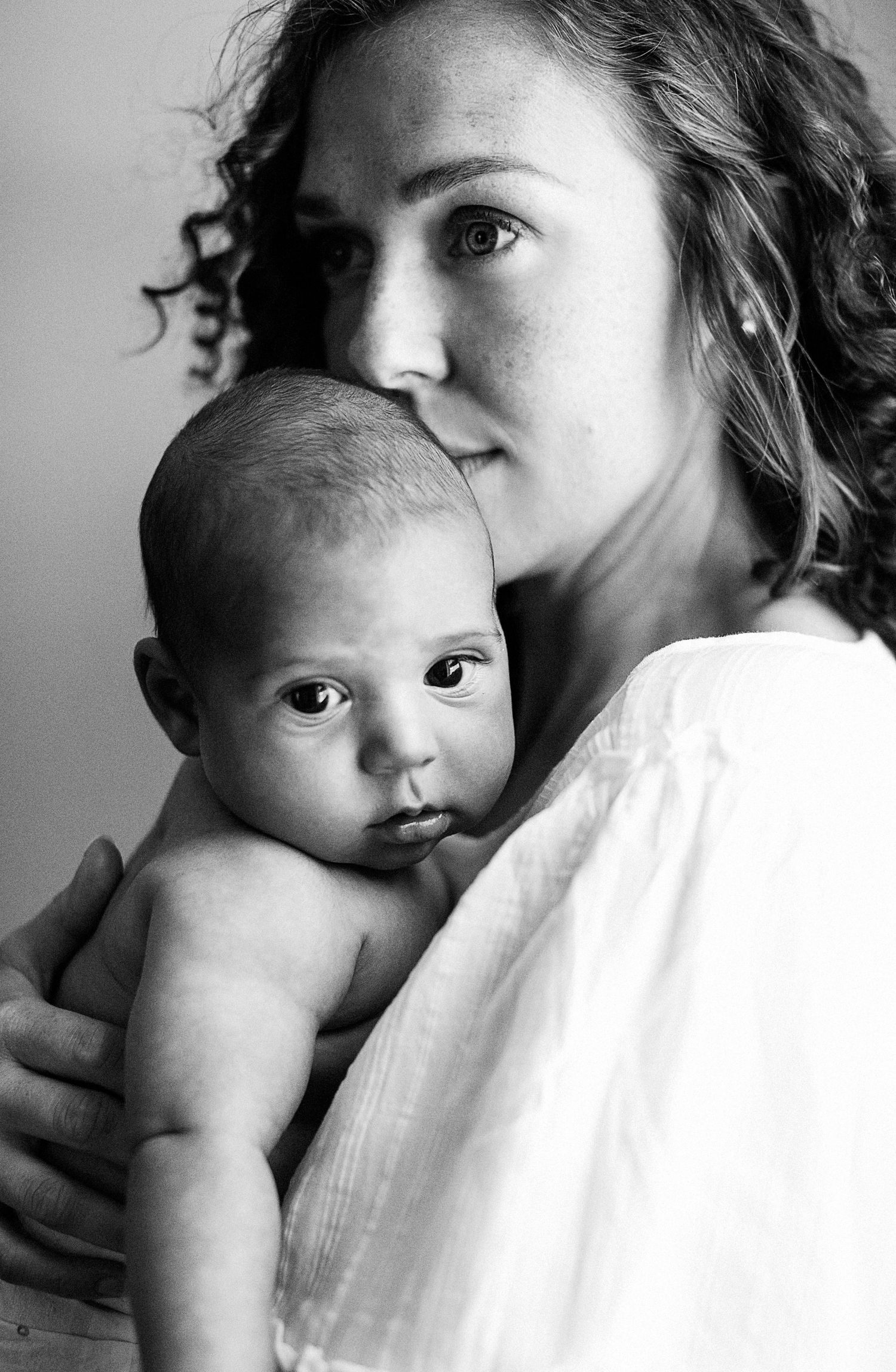 Mother and baby.