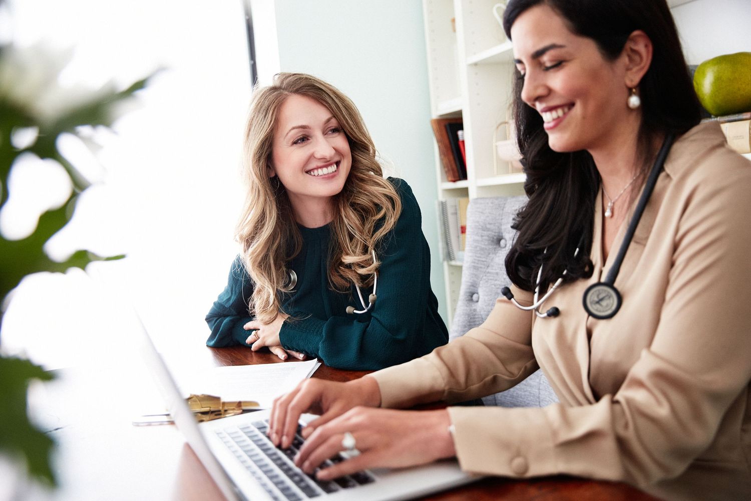 Branding imagery for naturopathic doctor and clinic owner.