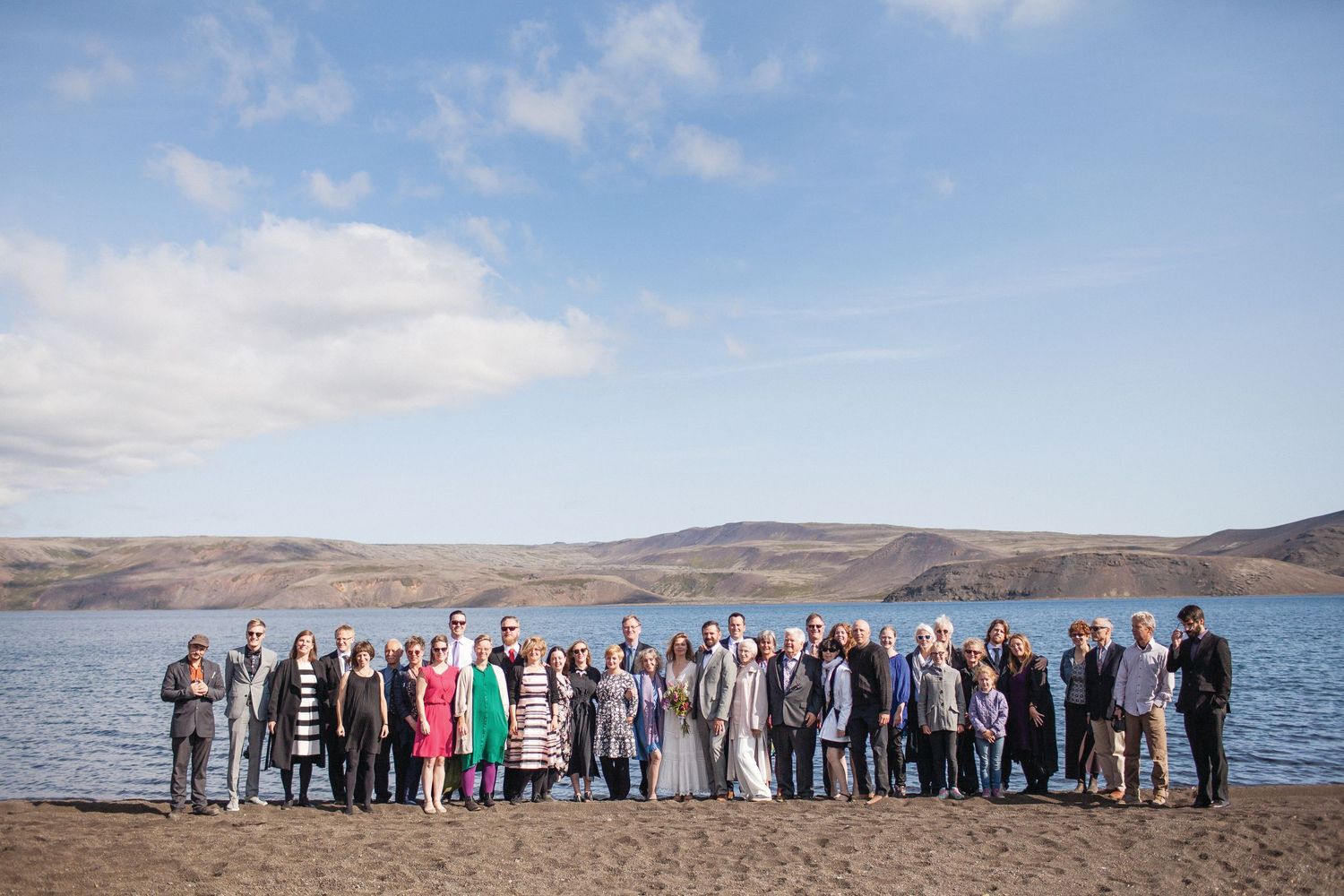 Wedding in Iceland.