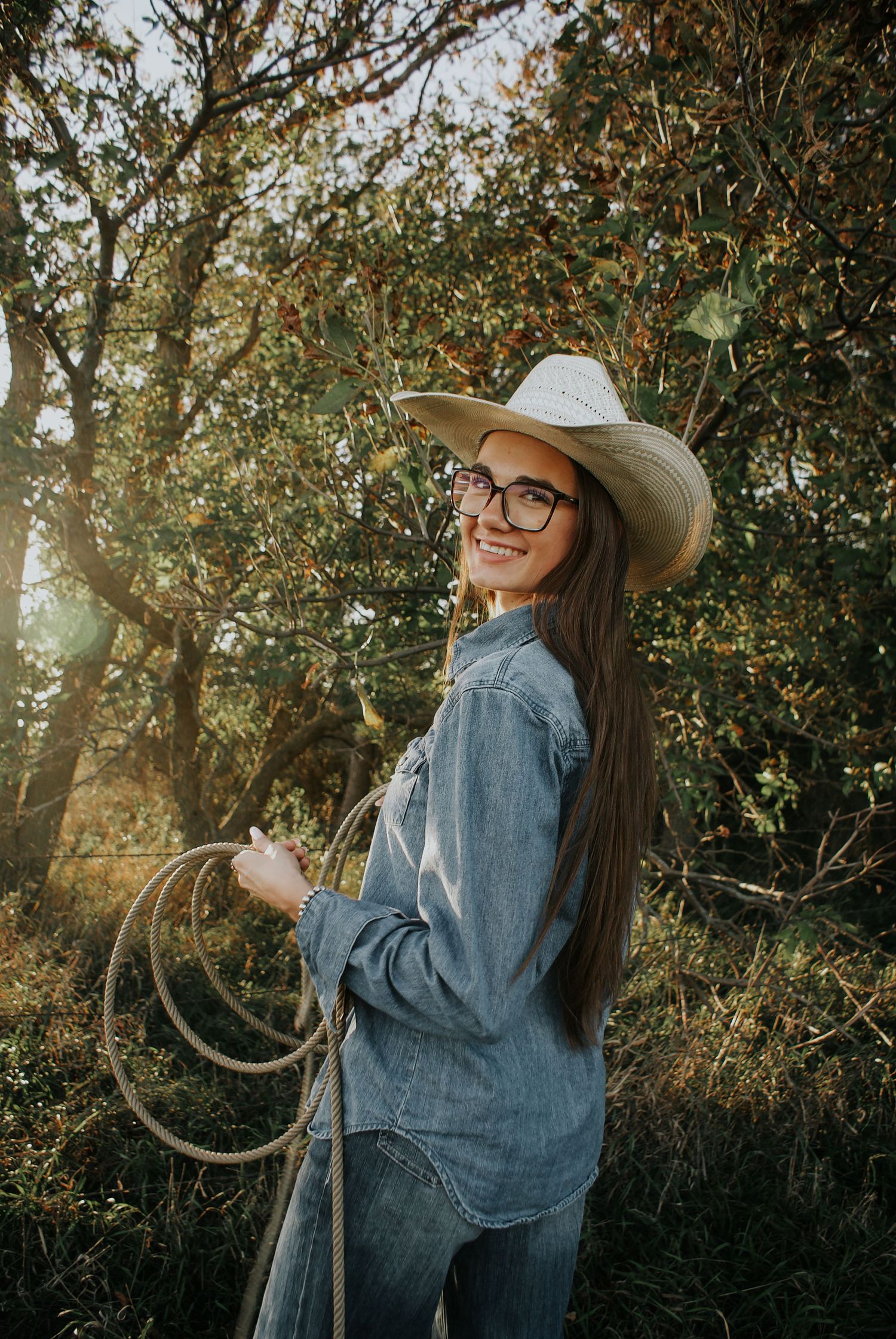 cowgirl senior picture
