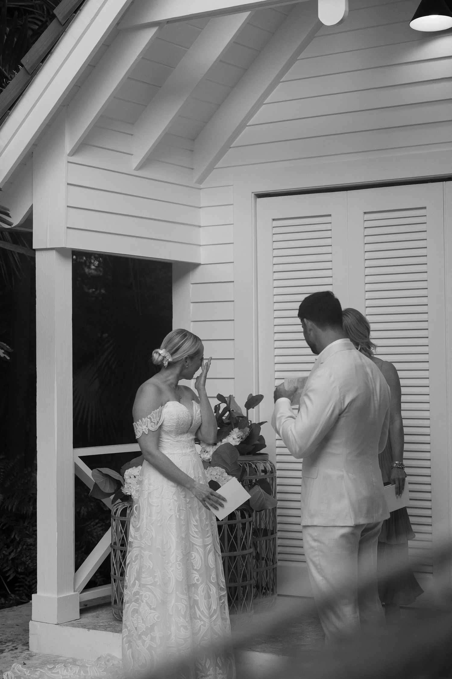 wedding day at potlatch Eleuthera