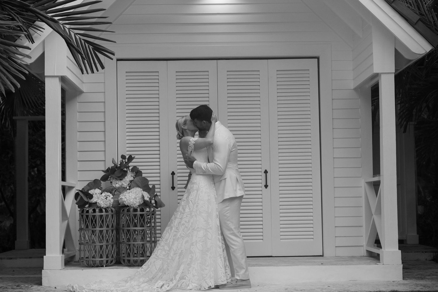 wedding day at potlatch Eleuthera