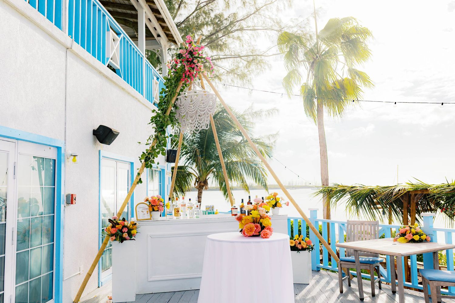 wedding day in Eleuthera