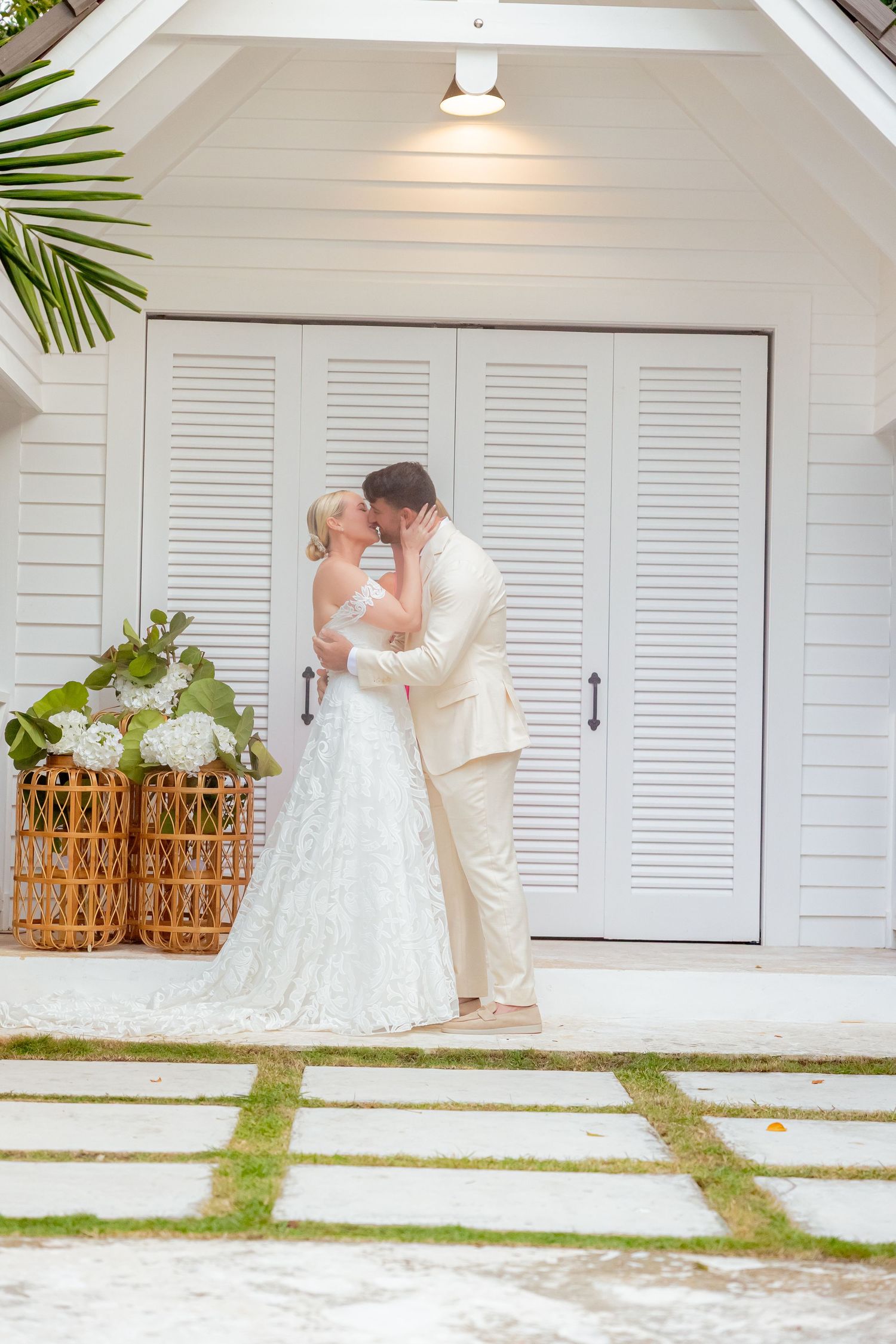wedding day at potlatch Eleuthera