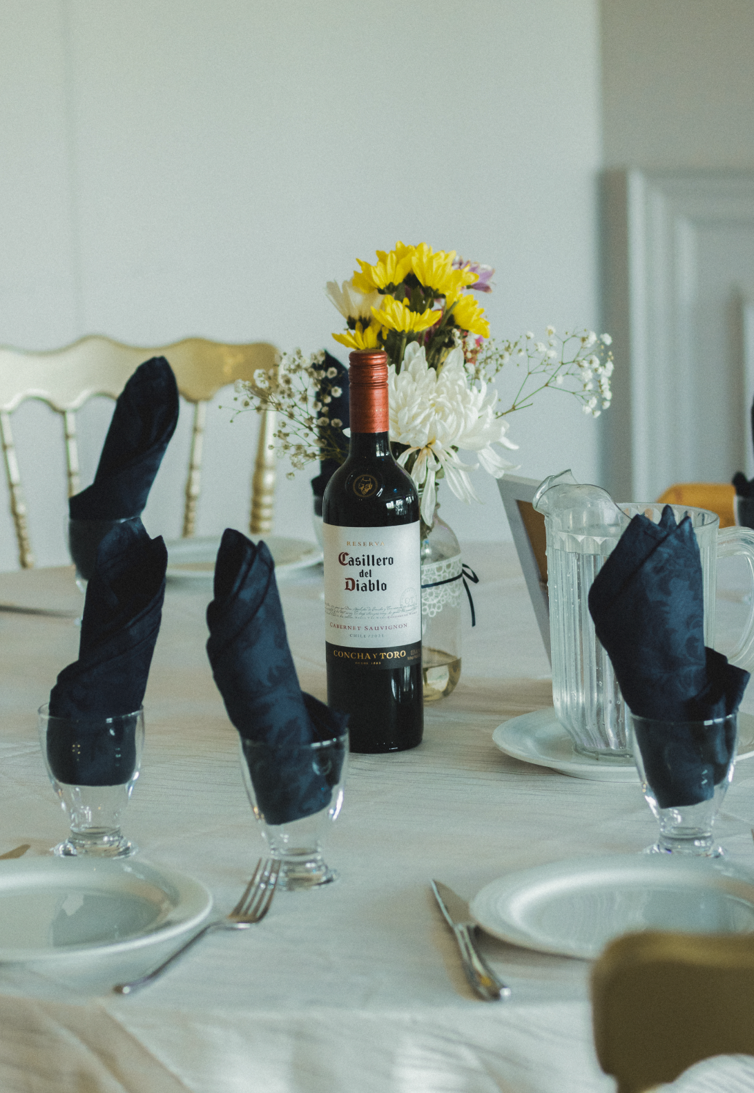 Wedding Reception detail shot of table decor, Toronto