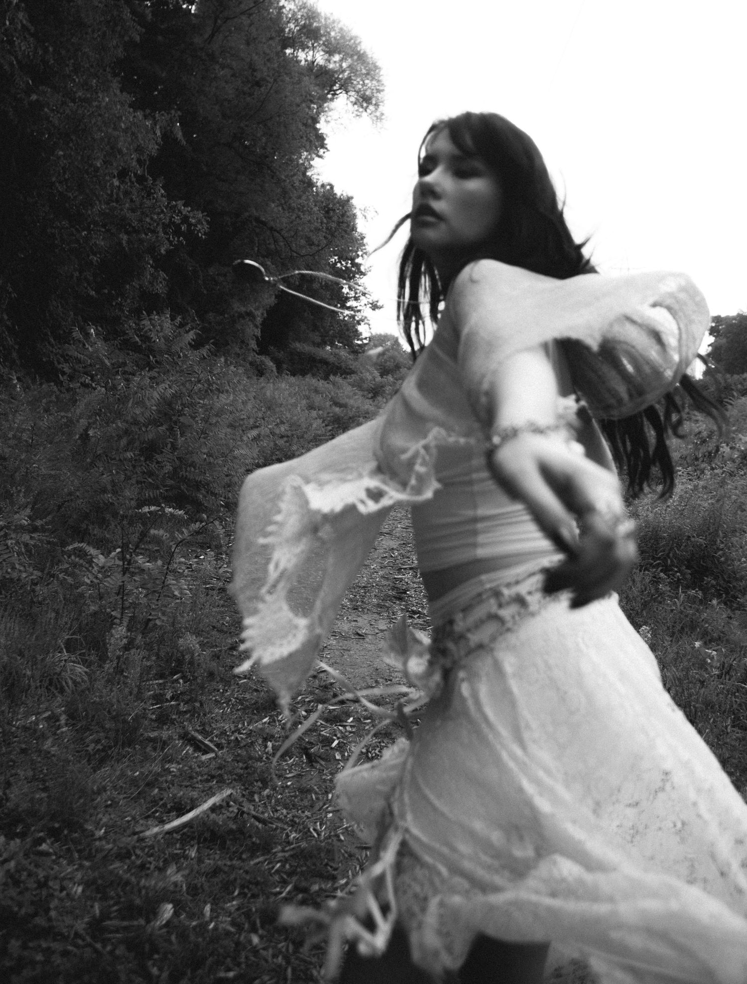 Editorial fashion photography created for PATY EN LA PLAYA, a Toronto slow fashion brand, inspired by folklore and photographed in a cinemat