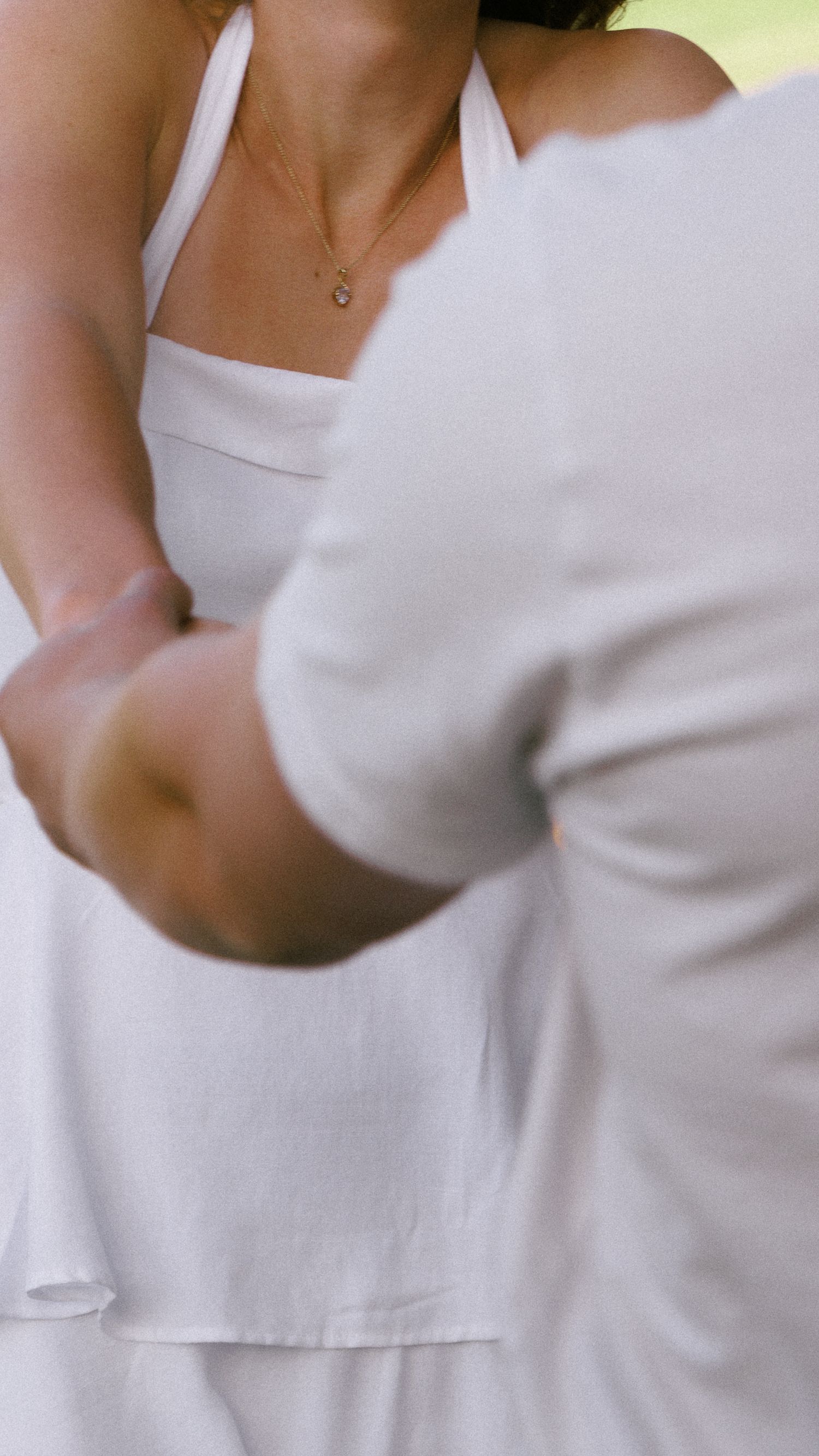 Artistic Motion Blur Engagement Photo in Evergreen, Colorado