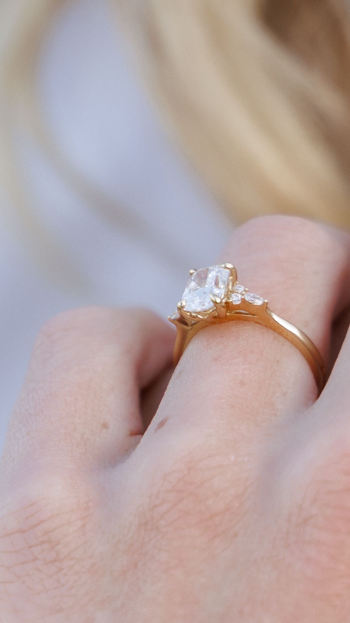 Engagement Ring Macro Detail Shot — Evergreen, Colorado Photographer