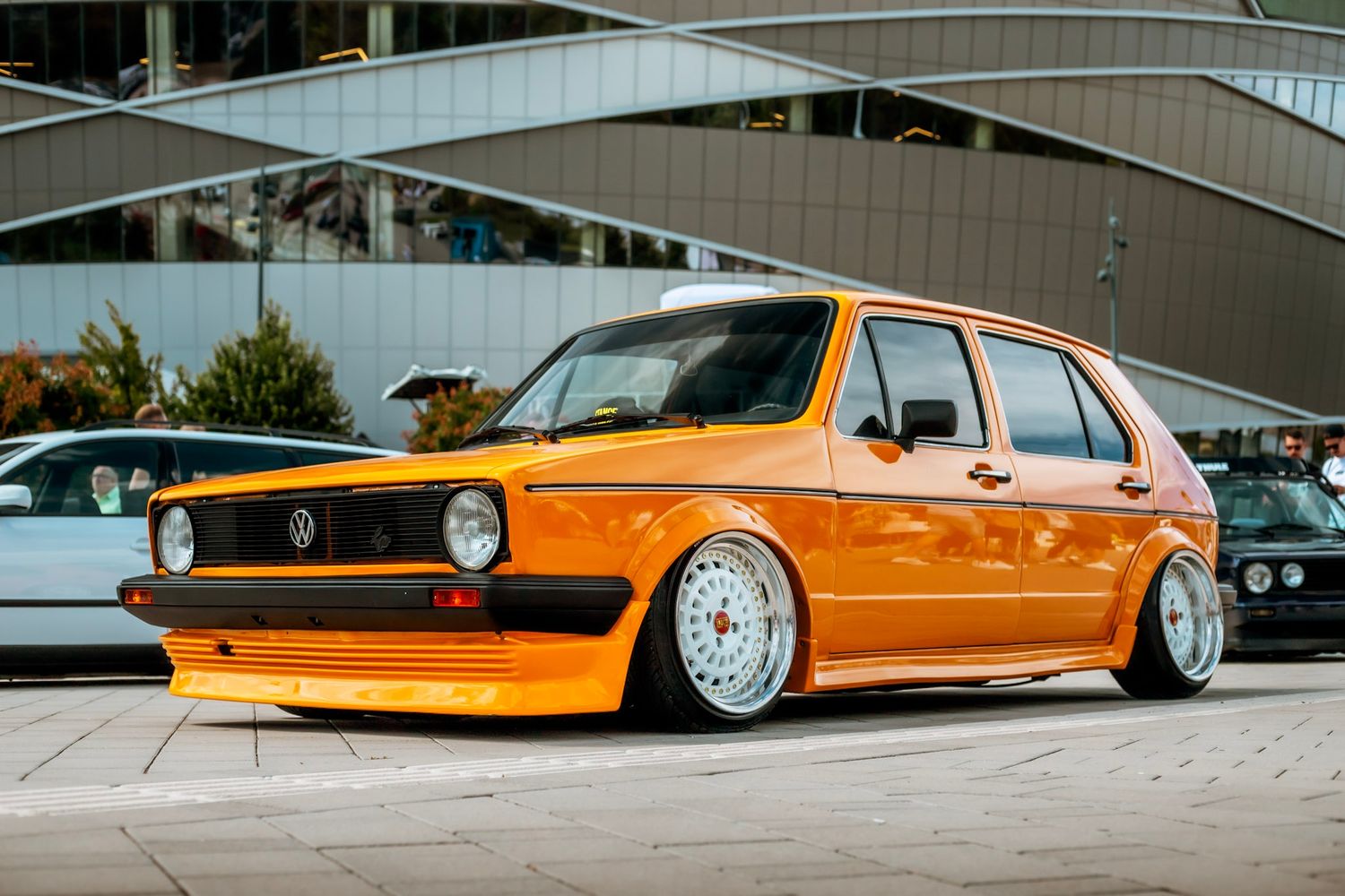 Sárga Volkswagen