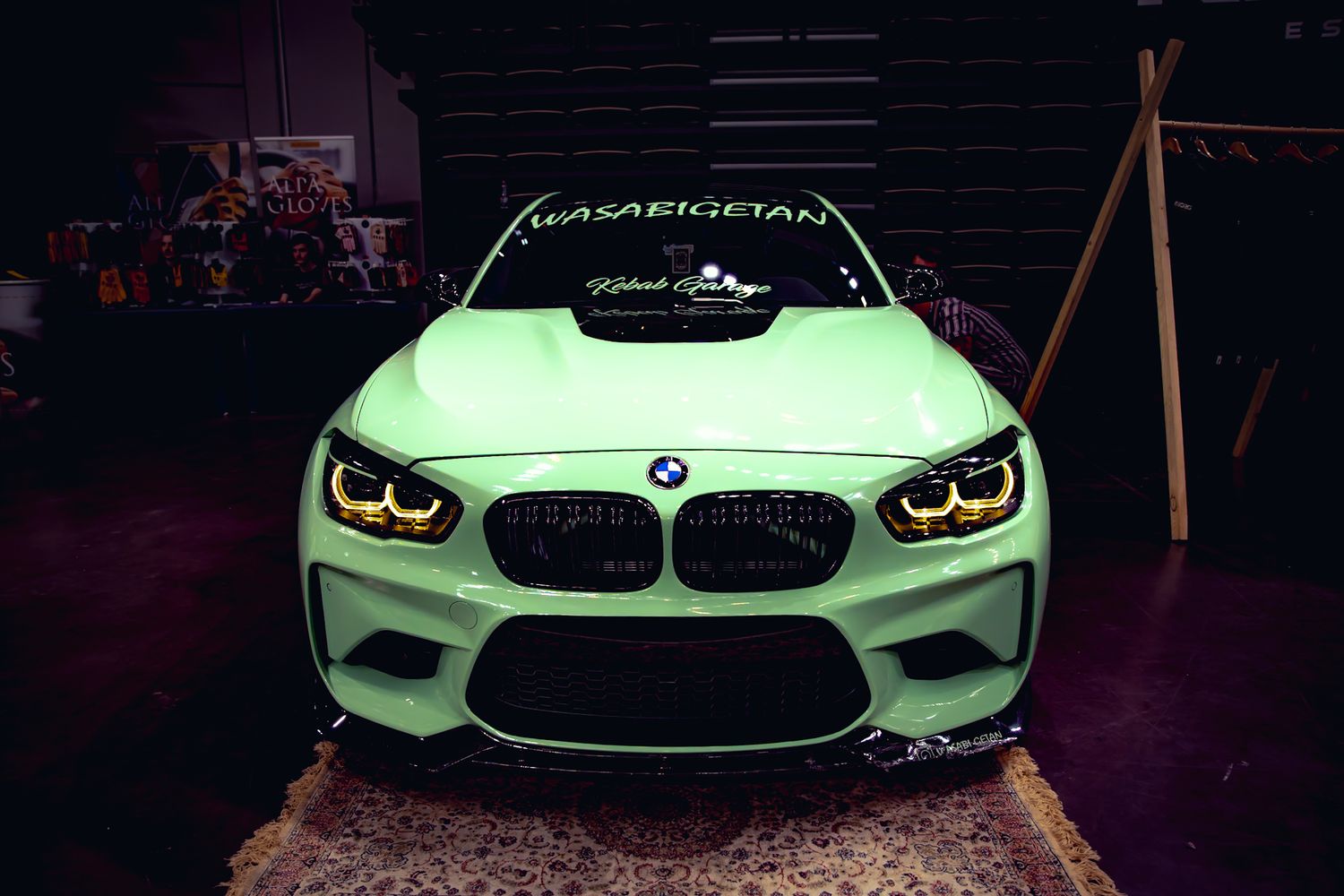 Zöld  tuning BMW