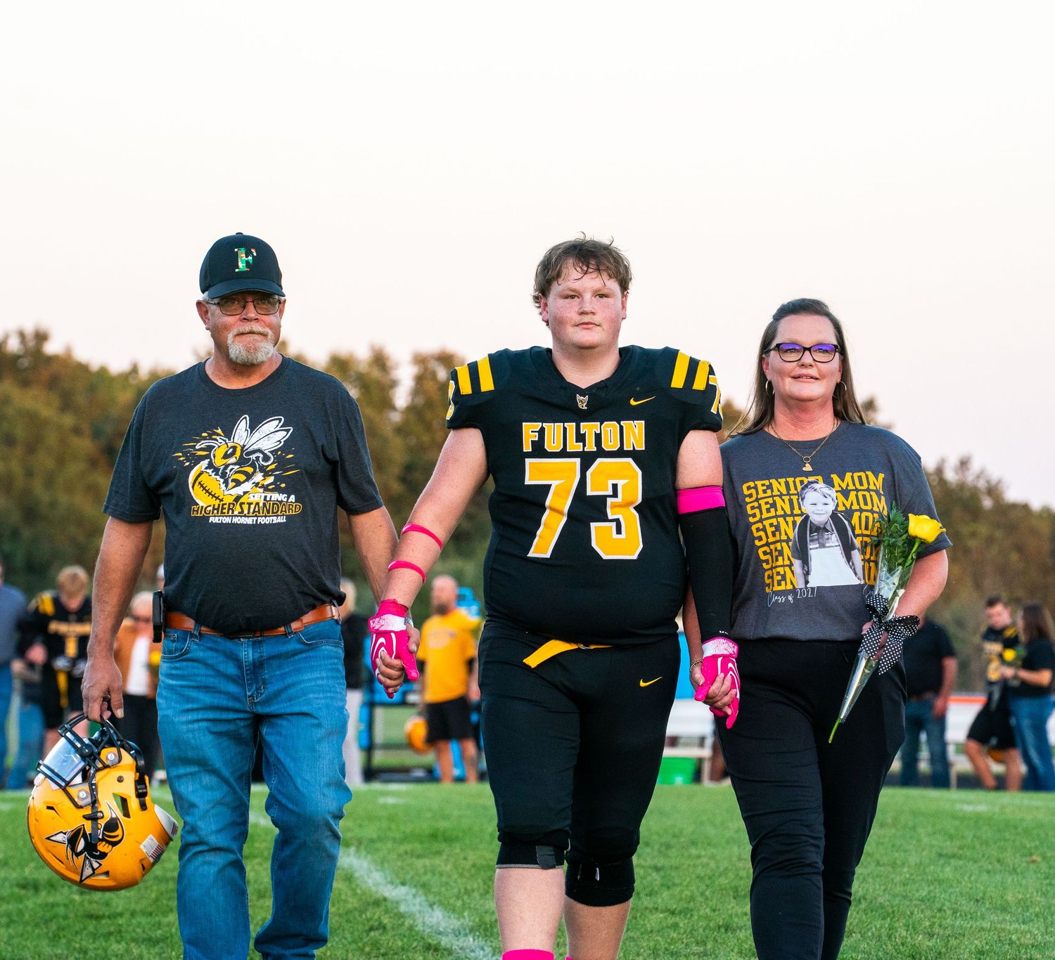Davis Hartman Senior Night Photo
