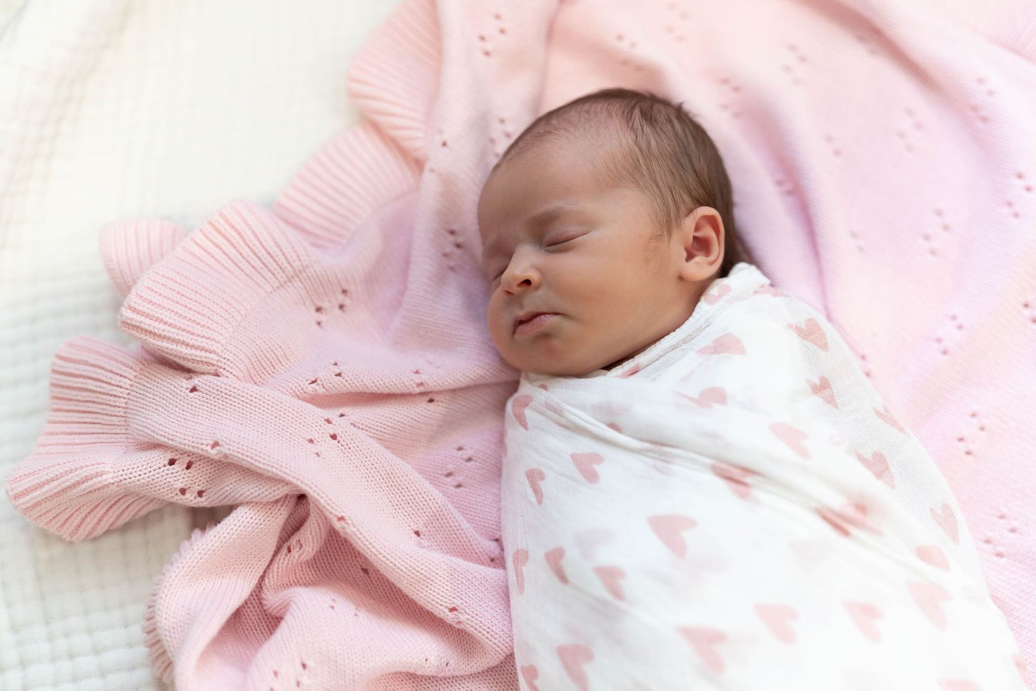 Sunshine Coast Photography - in homes newborn session - baby girl