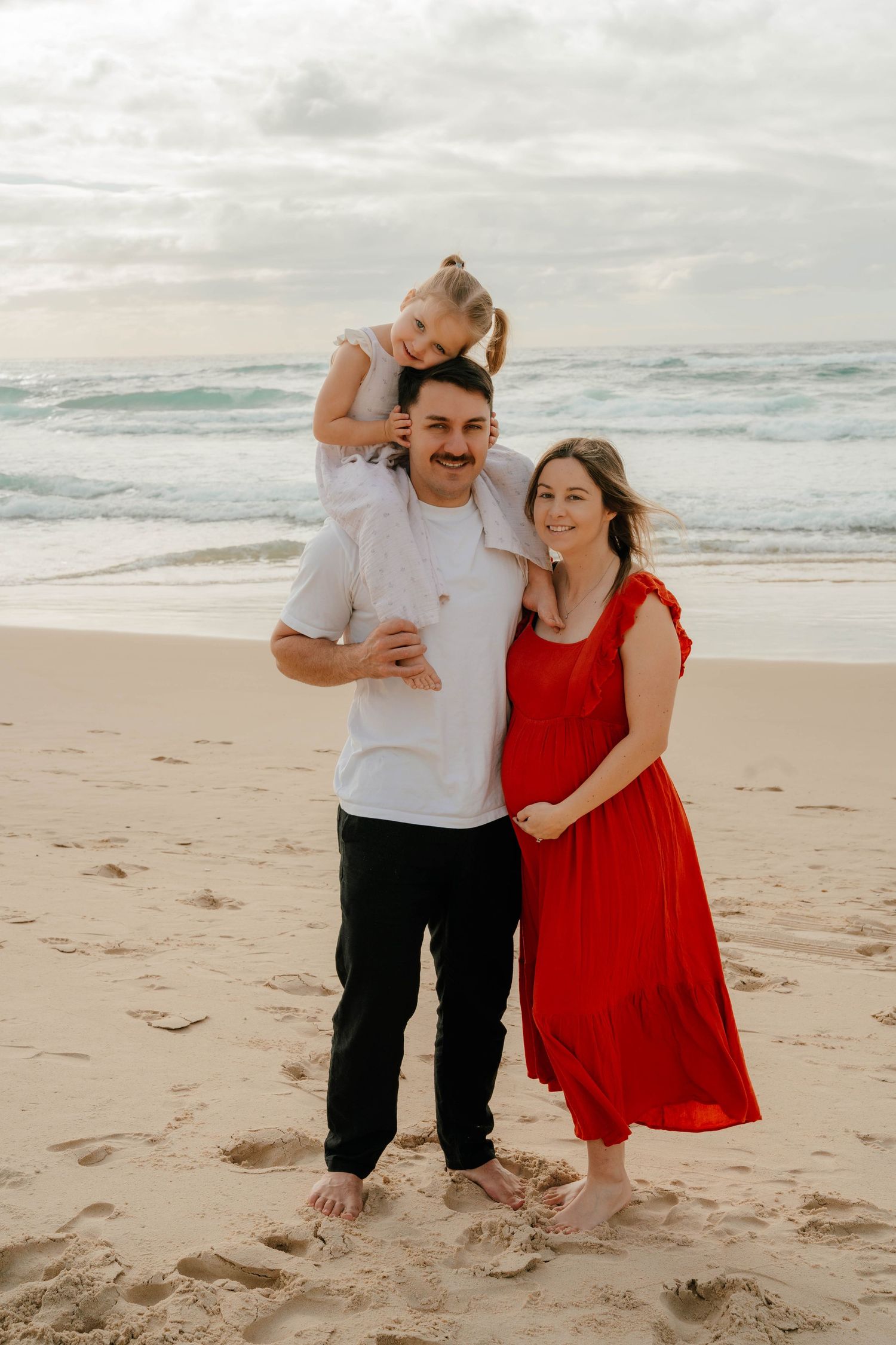 Sunshine Coast photography - maternity and family beach photography session