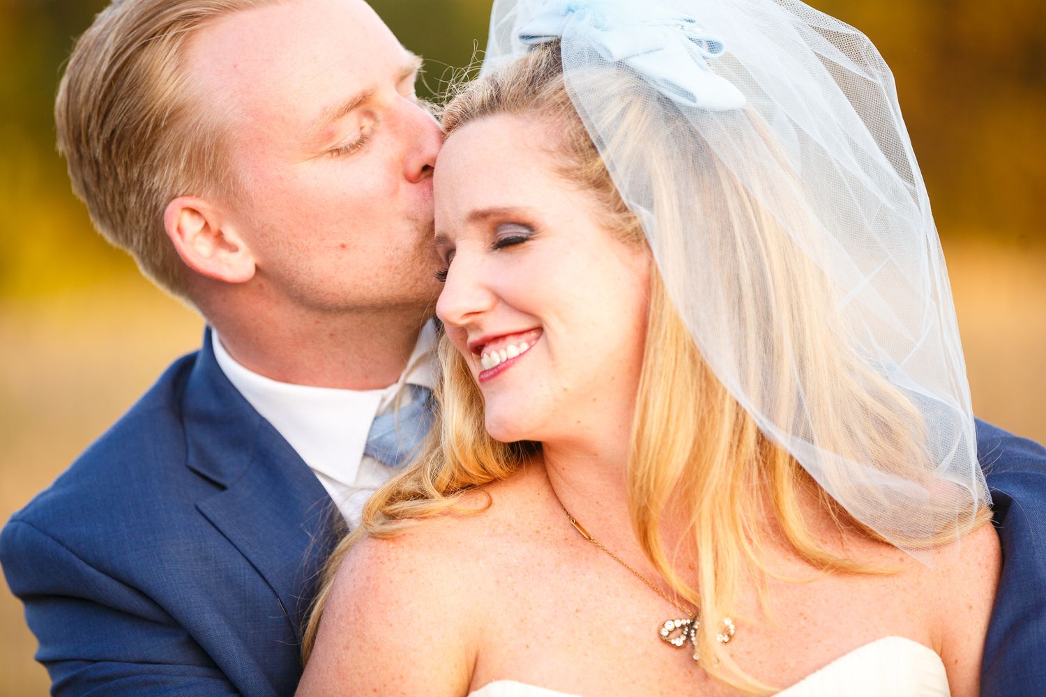 couple celebrates