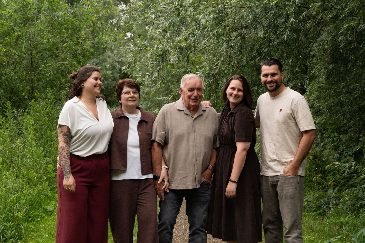 family familie fotoshoot broekpolder bos park delft groen lifestyle fotograaf caja photography