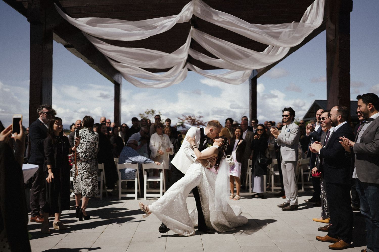 luxury wedding Photography and Videography at the farm with Japanese garden