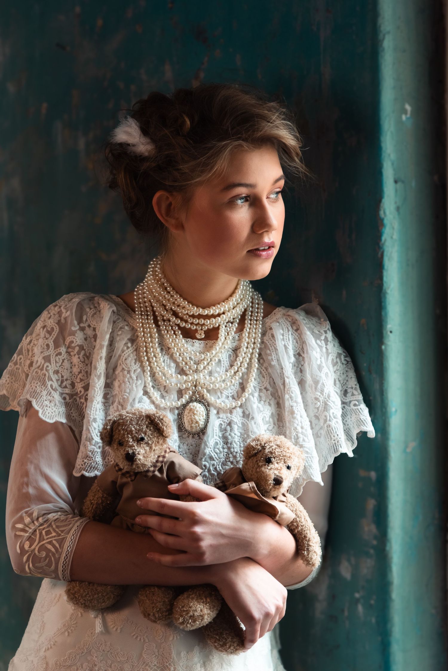 Timeless female portrait capturing emotion, beauty, and confidence