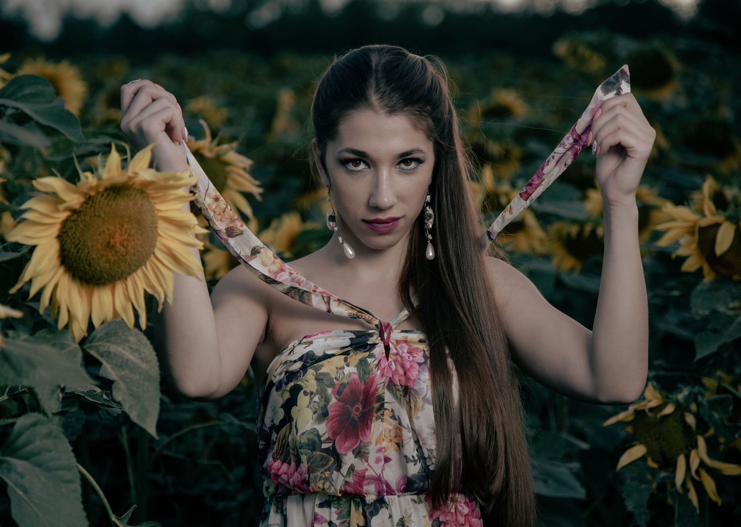 Timeless female portrait capturing emotion, beauty, and confidence
