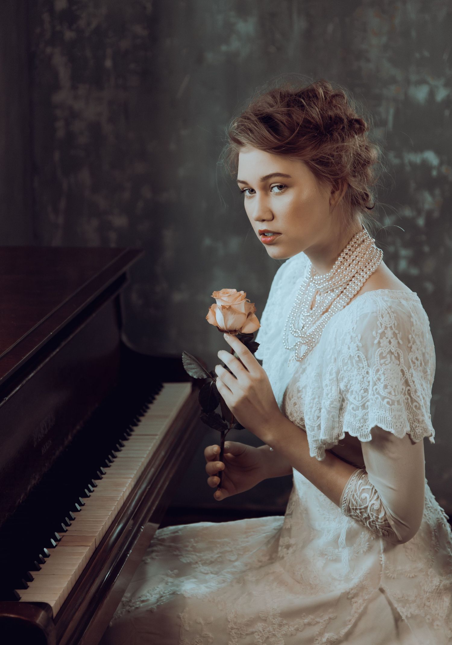Timeless female portrait capturing emotion, beauty, and confidence