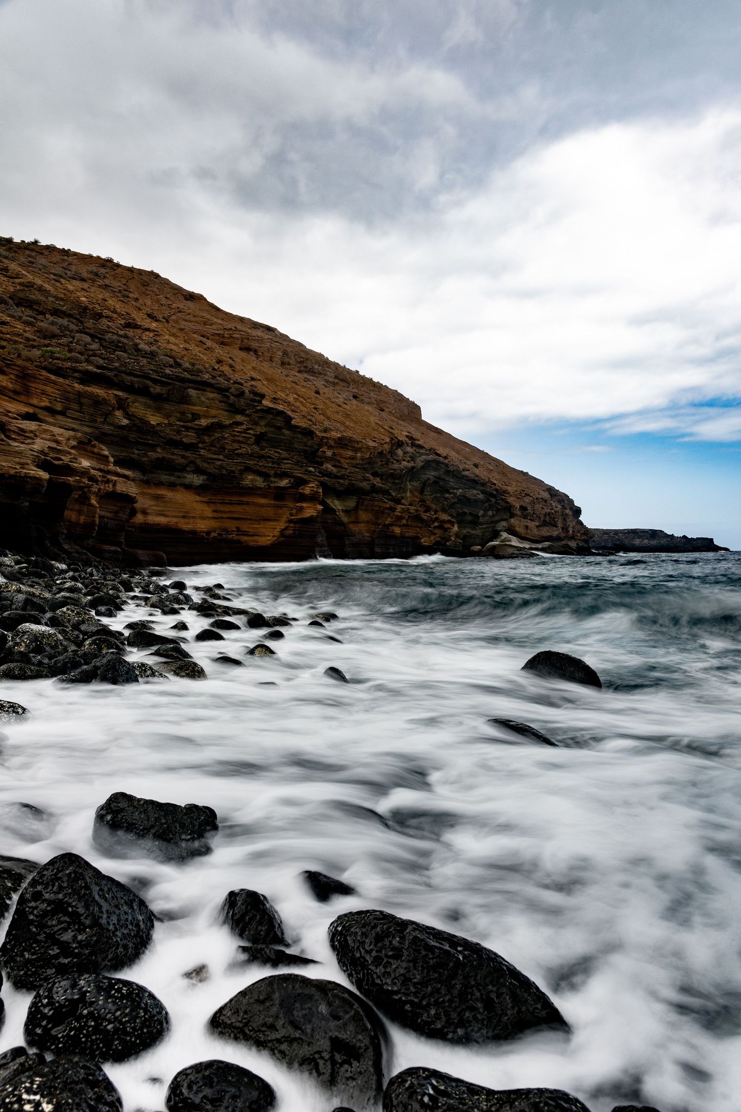 Dramatic sea