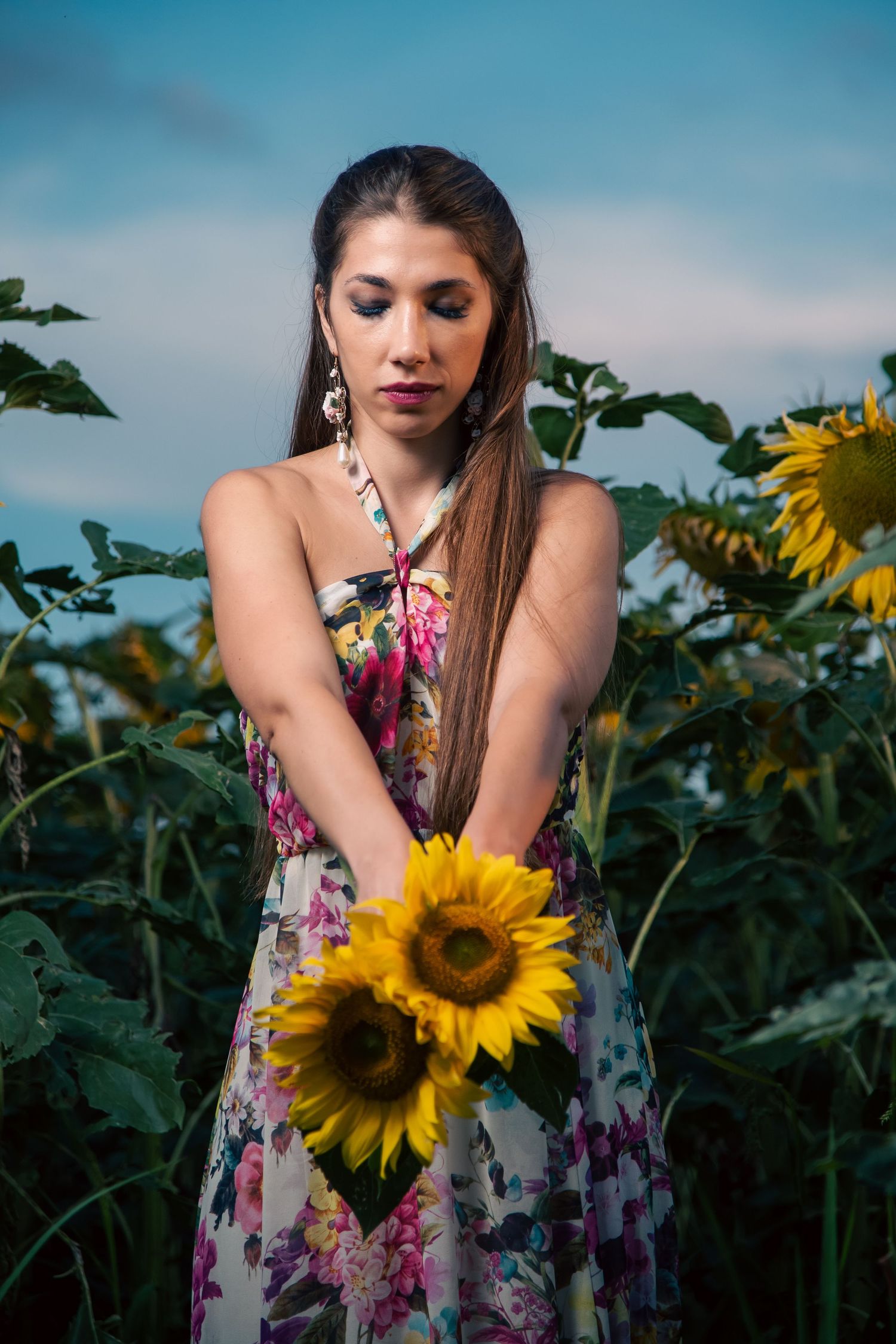 Timeless portrait of a woman in her true colours