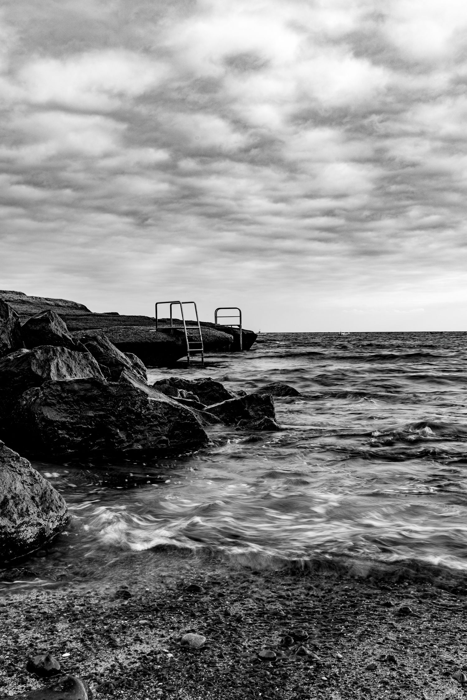 The sea