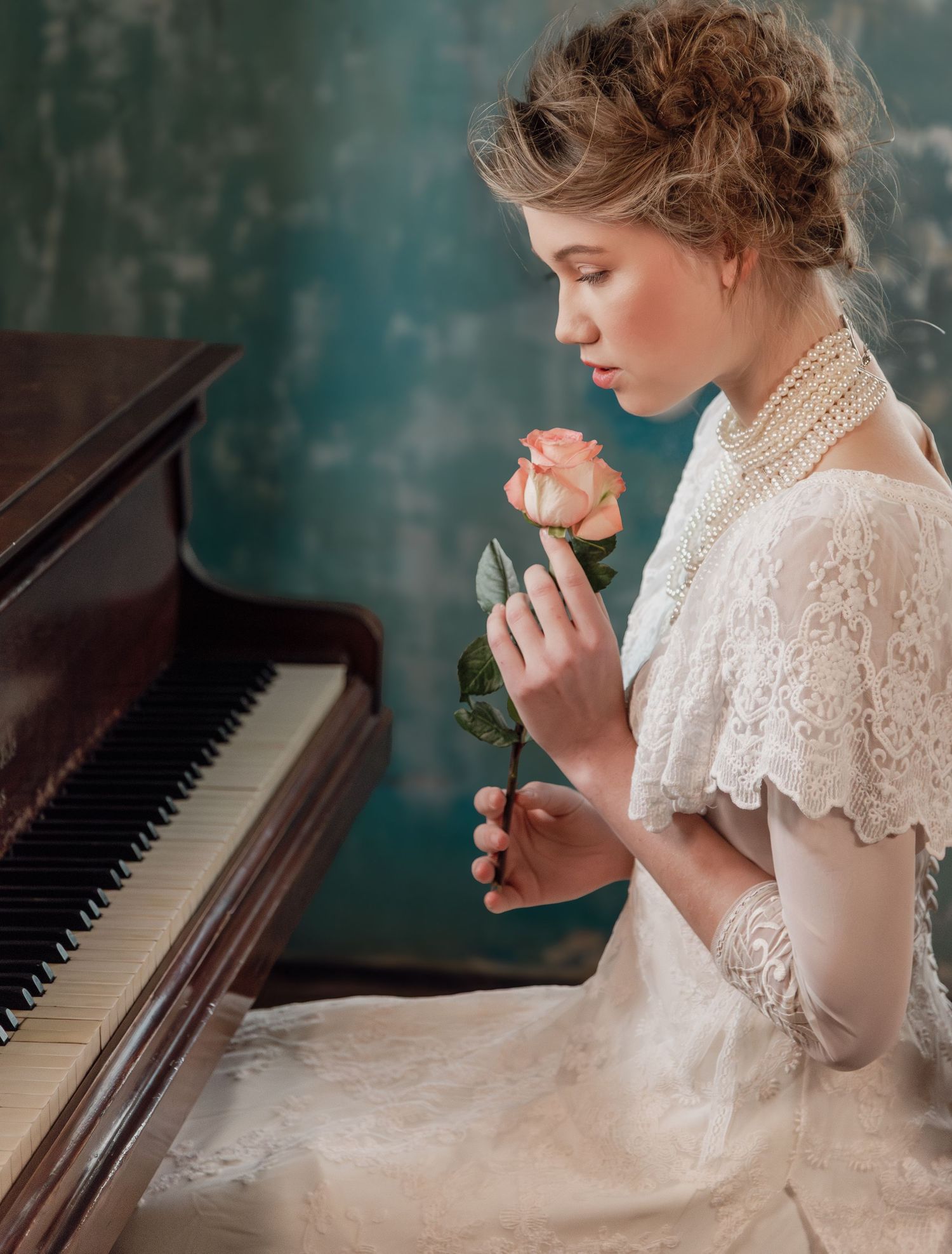 Timeless female portrait capturing emotion, beauty, and confidence