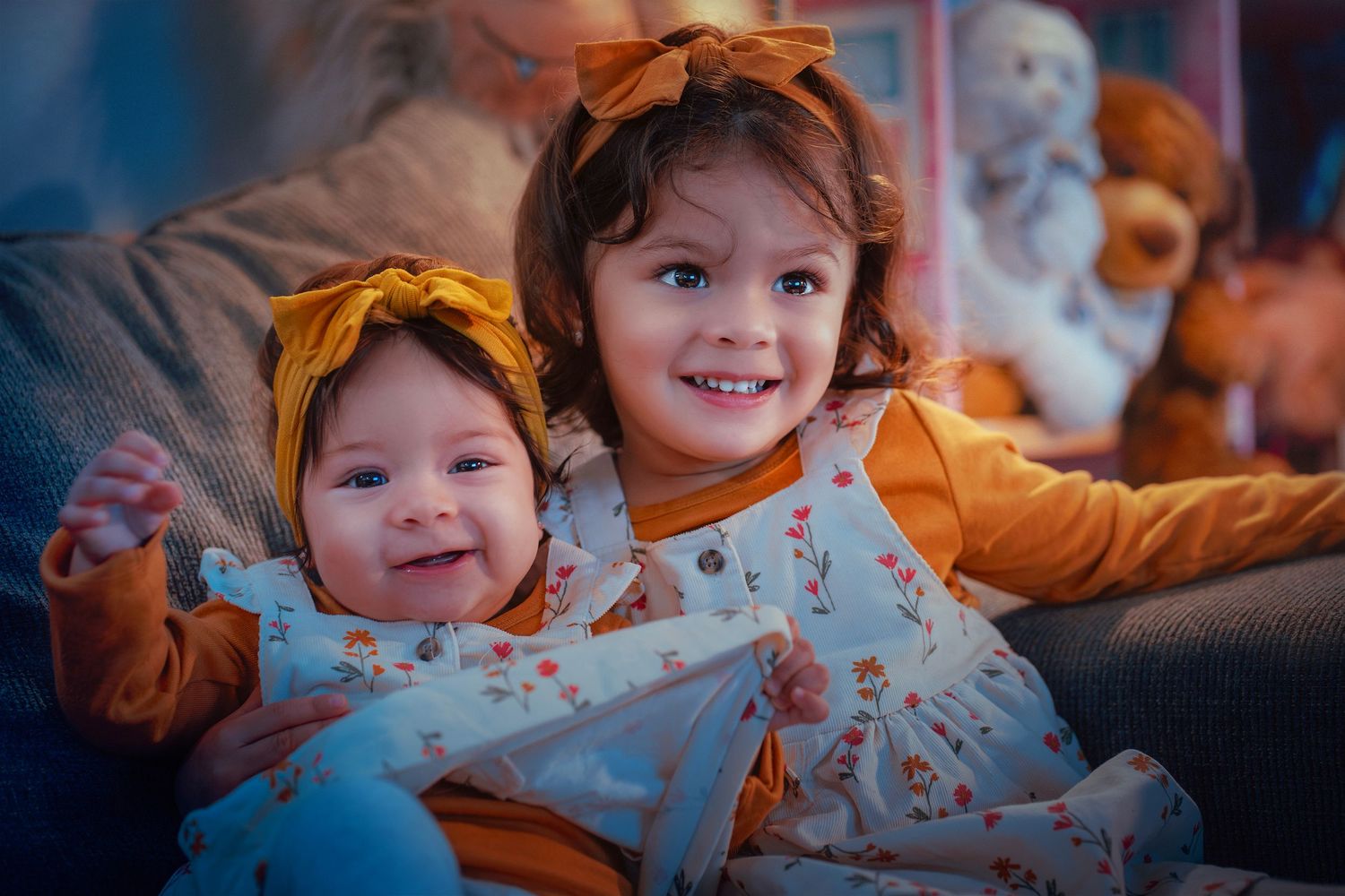 hermanas, estilo, amor, unico, sonrisas
