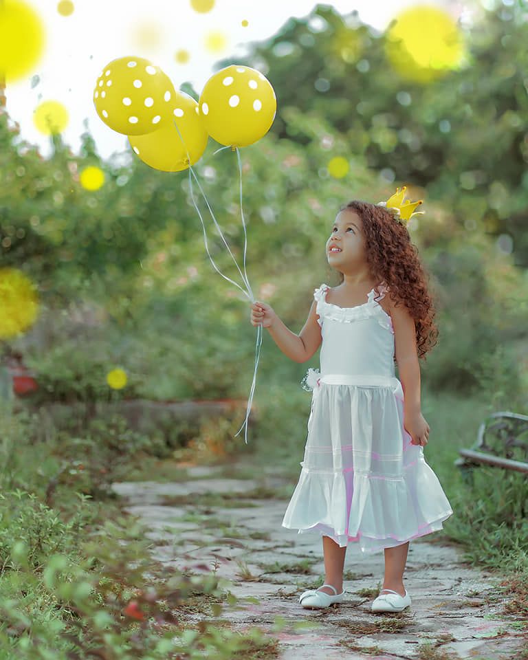 campo, aire libre, globos