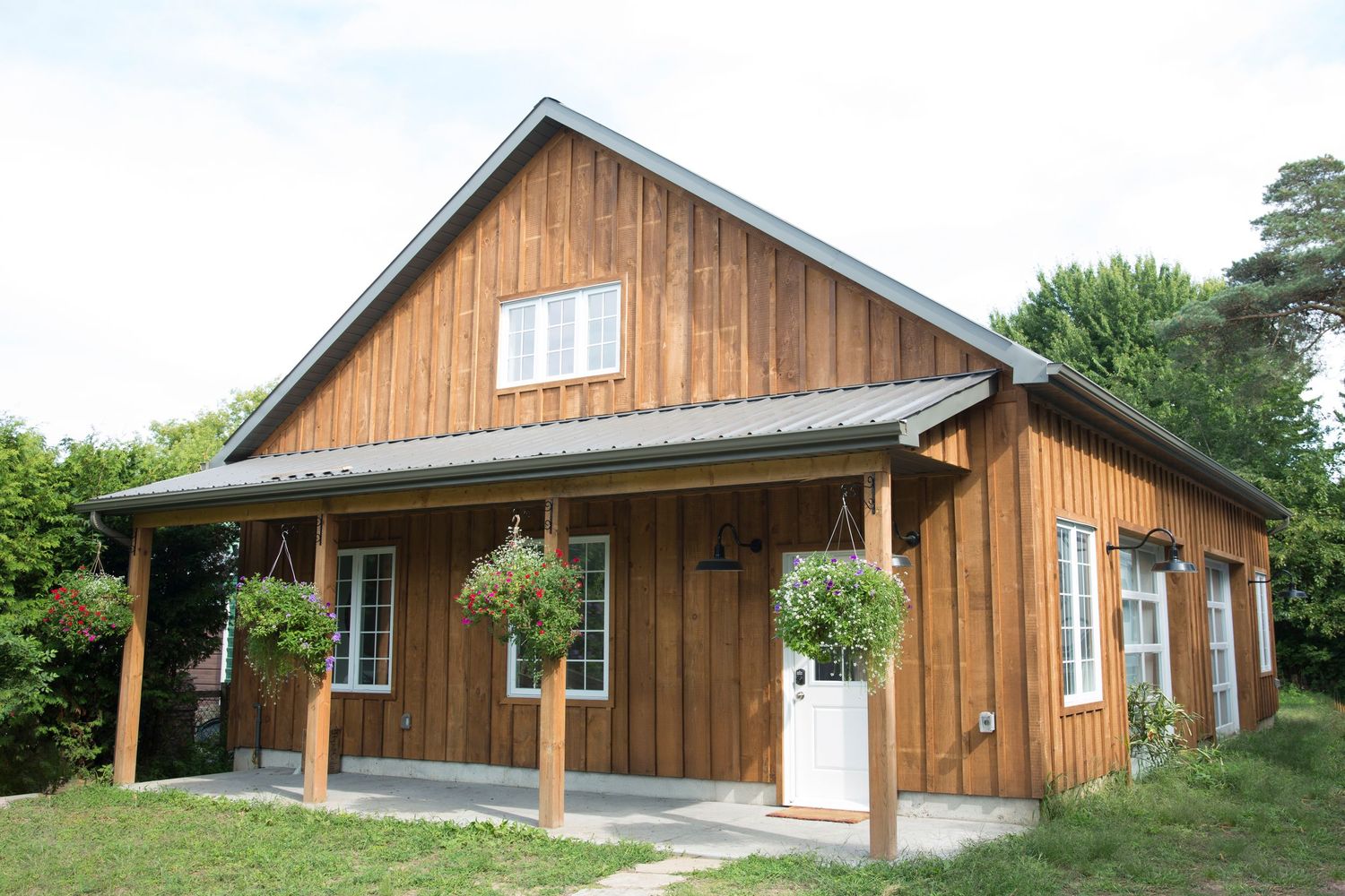 Our custom built studio located in Strathroy, Ontario. With a rustic cabin feel and quiet surroundings.