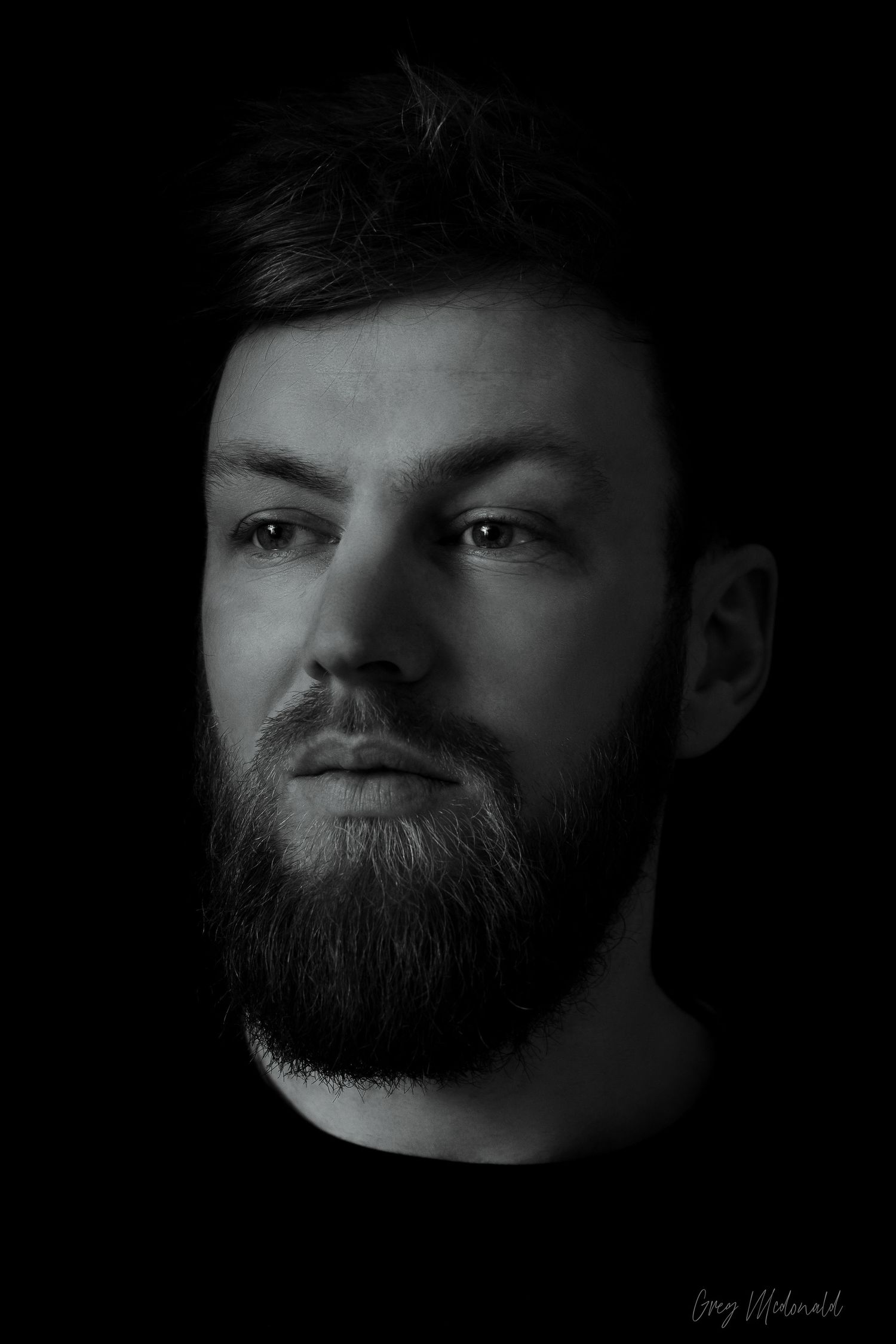 Portrait photography, black and white portraits, black and white photography, studio photography
