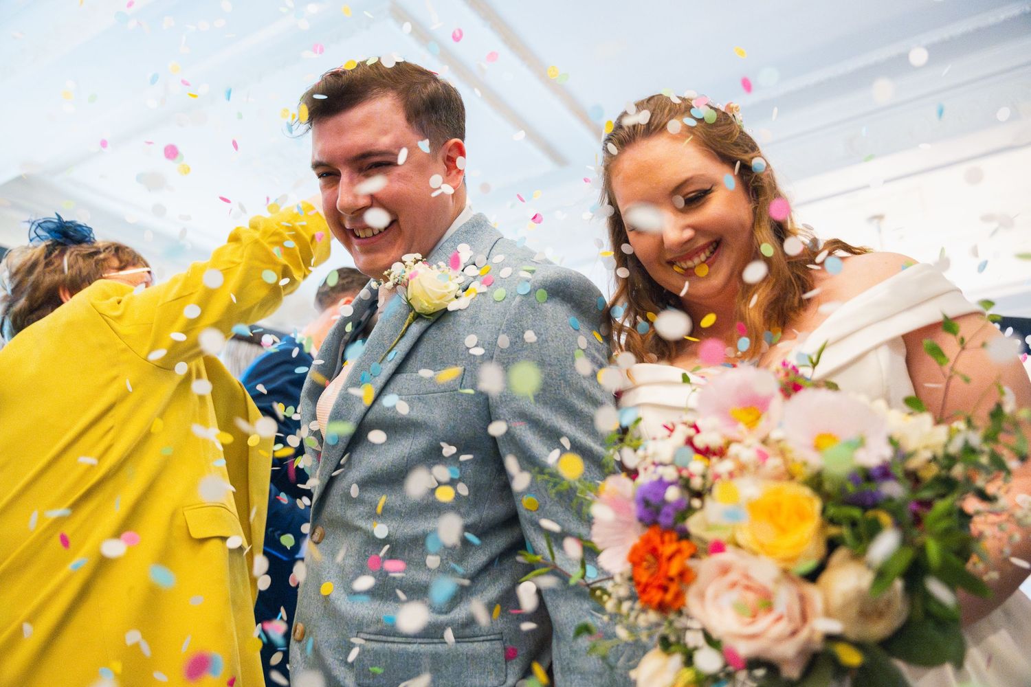 Emotional moments during a wedding ceremony, photographed candidly by R&S Oxfordshire Photographers in Oxfordshire