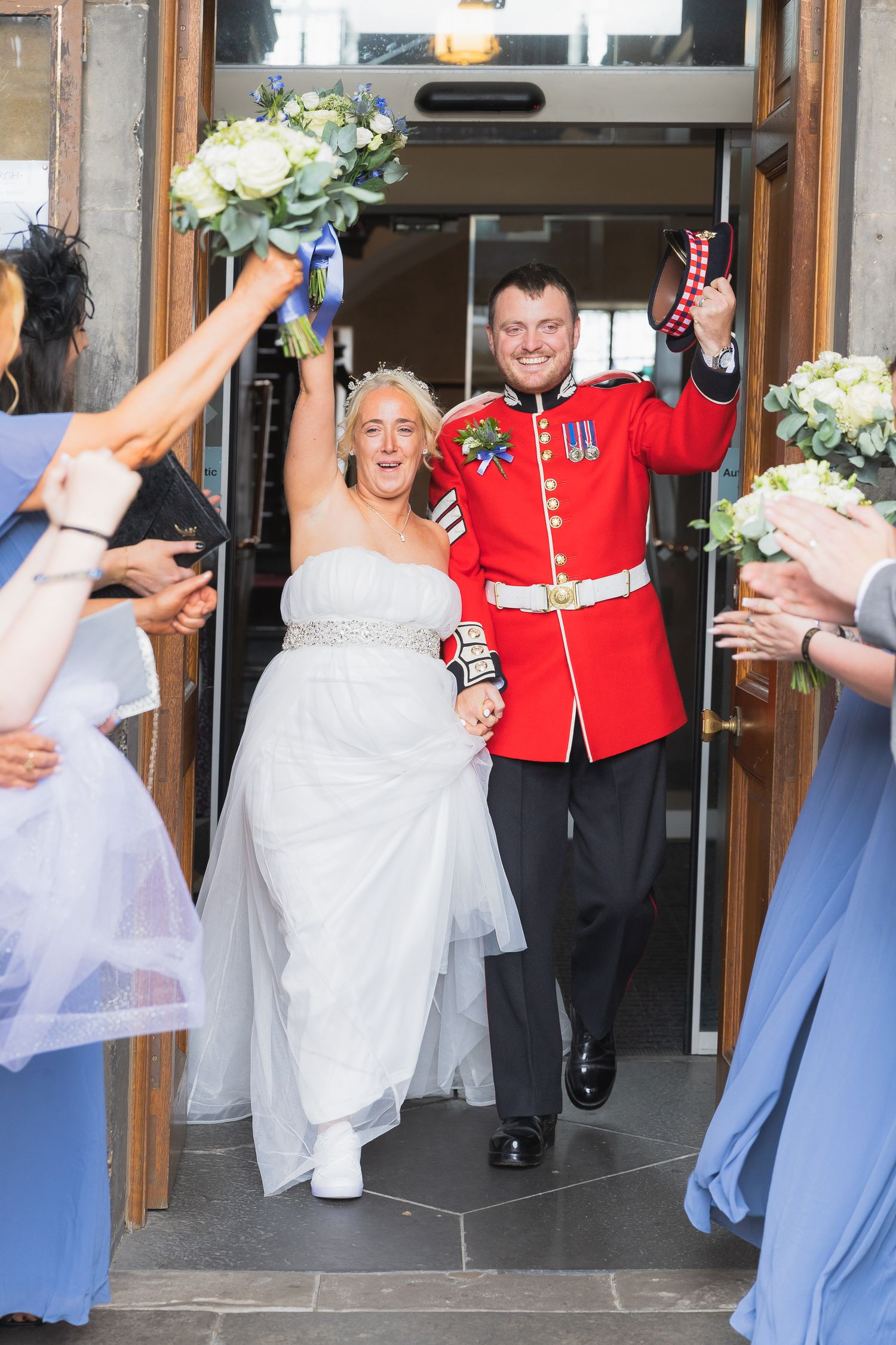 Emotional moments during the ceremony, captured discreetly with a documentary-style approach.