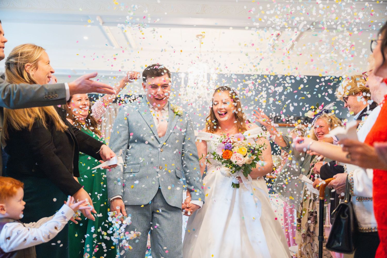 Emotional moments during a wedding ceremony, photographed candidly by R&S Oxfordshire Photographers in Oxfordshire