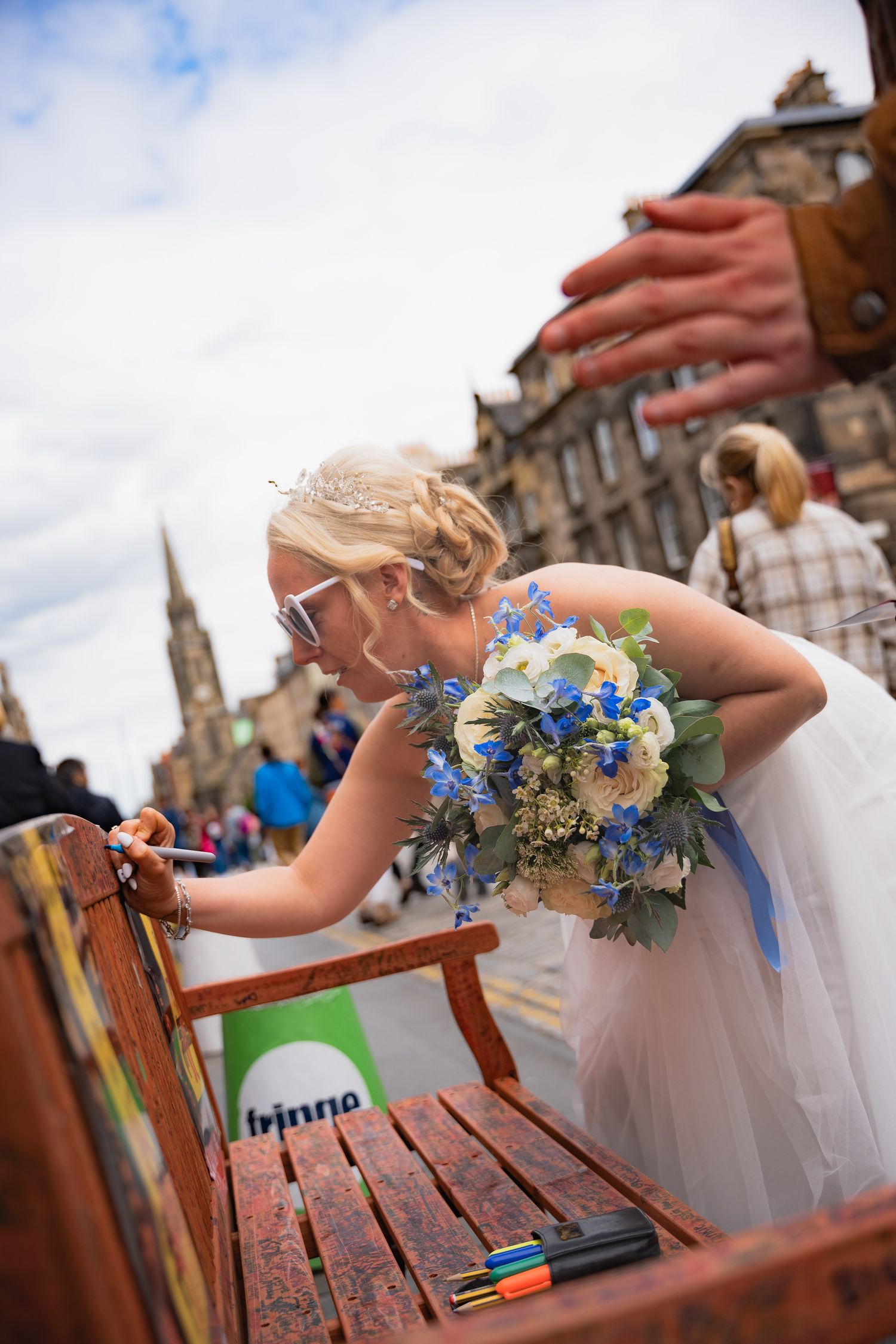 Emotional moments during the ceremony, captured discreetly with a documentary-style approach.