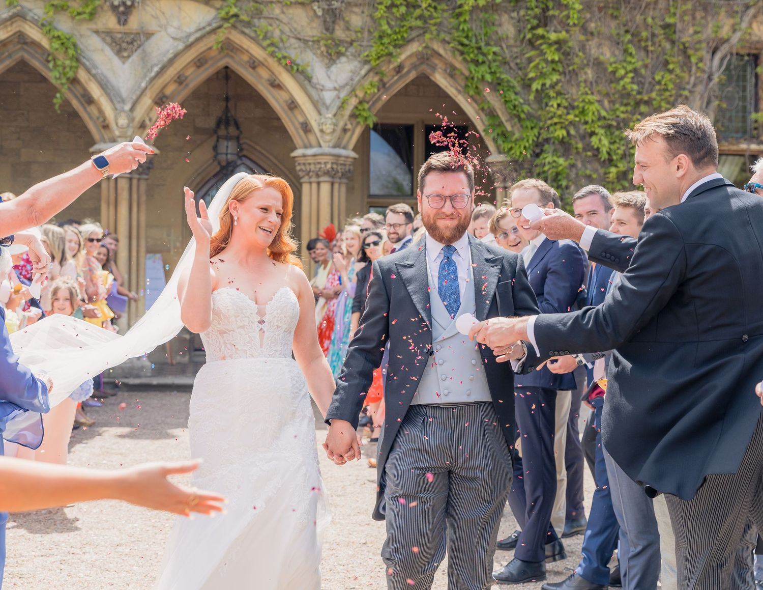 Emotional moments during the ceremony, captured discreetly with a documentary-style approach.