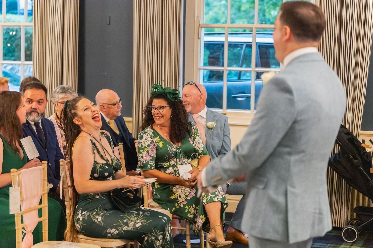Emotional moments during the ceremony, captured discreetly with a documentary-style approach.