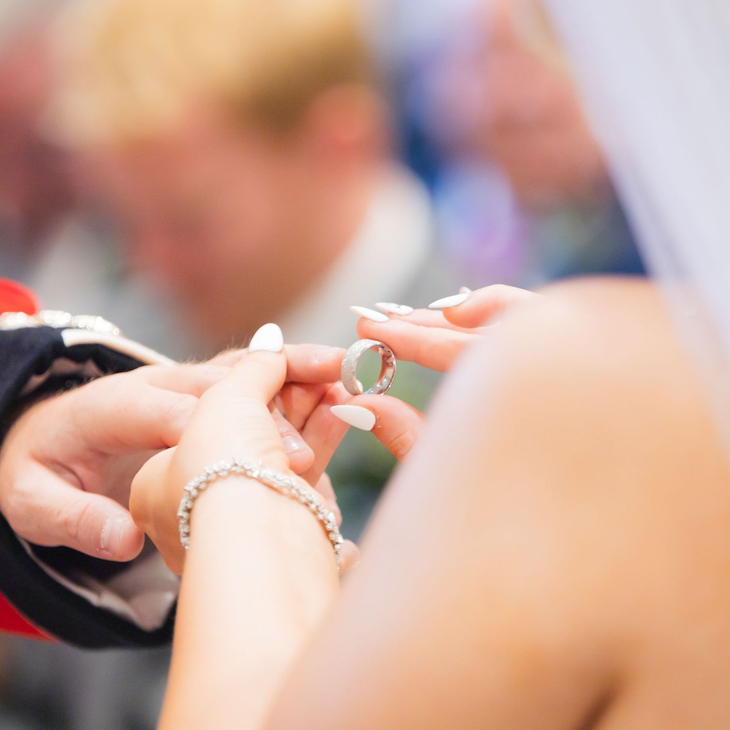 Emotional moments during the ceremony, captured discreetly with a documentary-style approach.