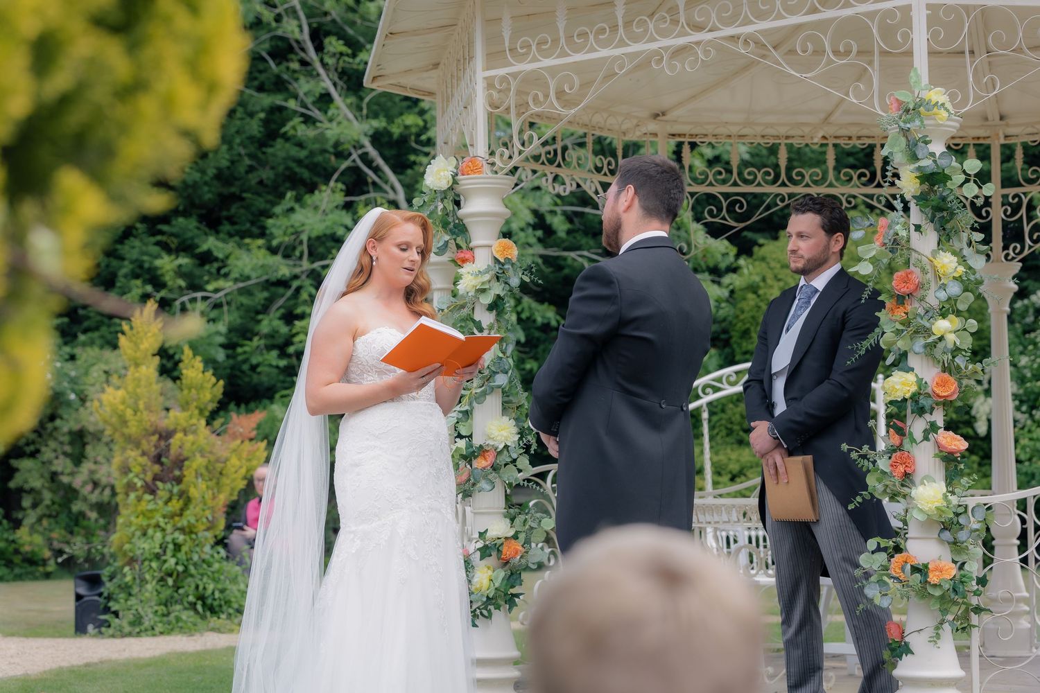 Emotional moments during the ceremony, captured discreetly with a documentary-style approach.