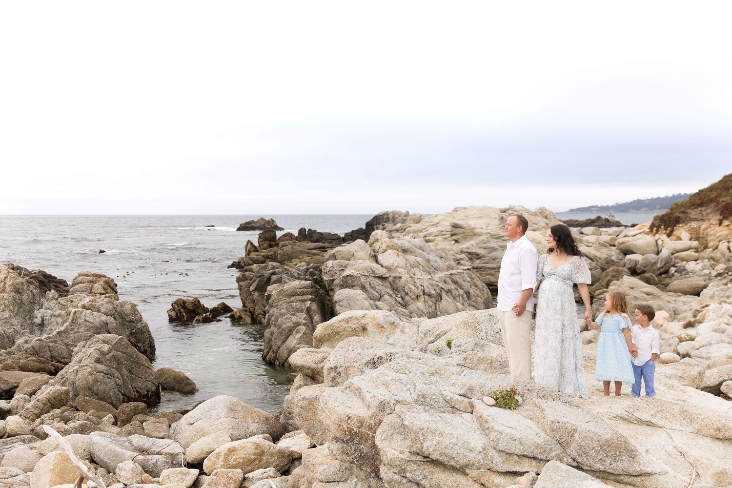 Carmel river beach family and maternity photography