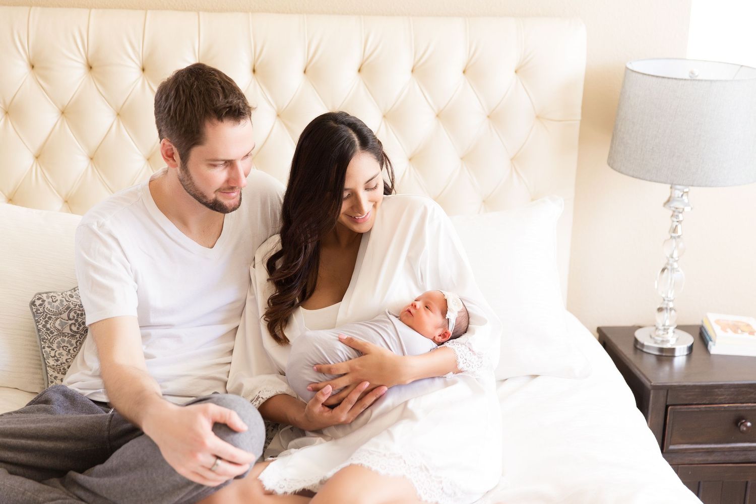 in-home lifestyle newborn photo
