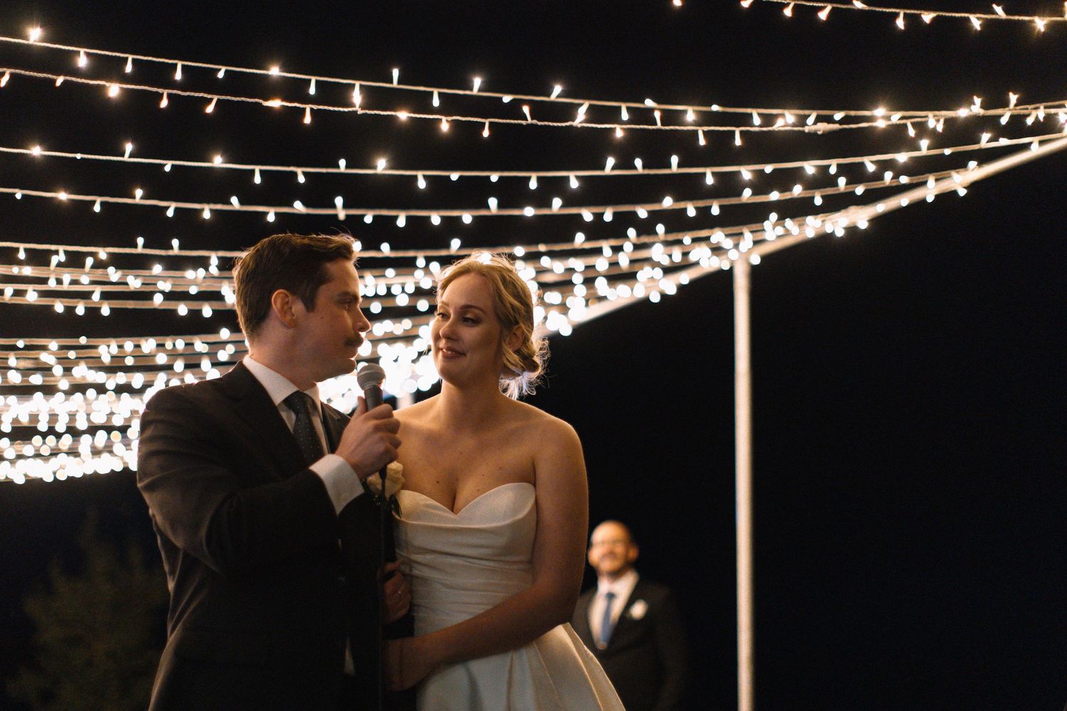 Bride and groom speech