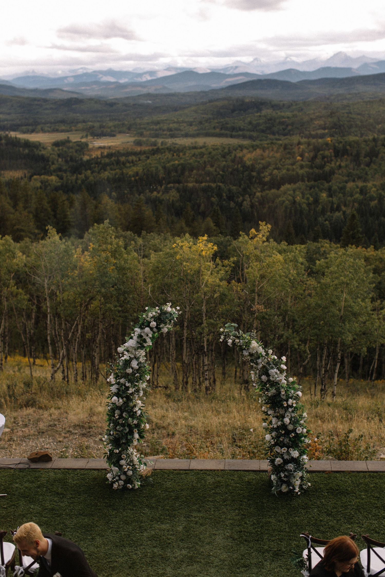 wedding ceremony back drop