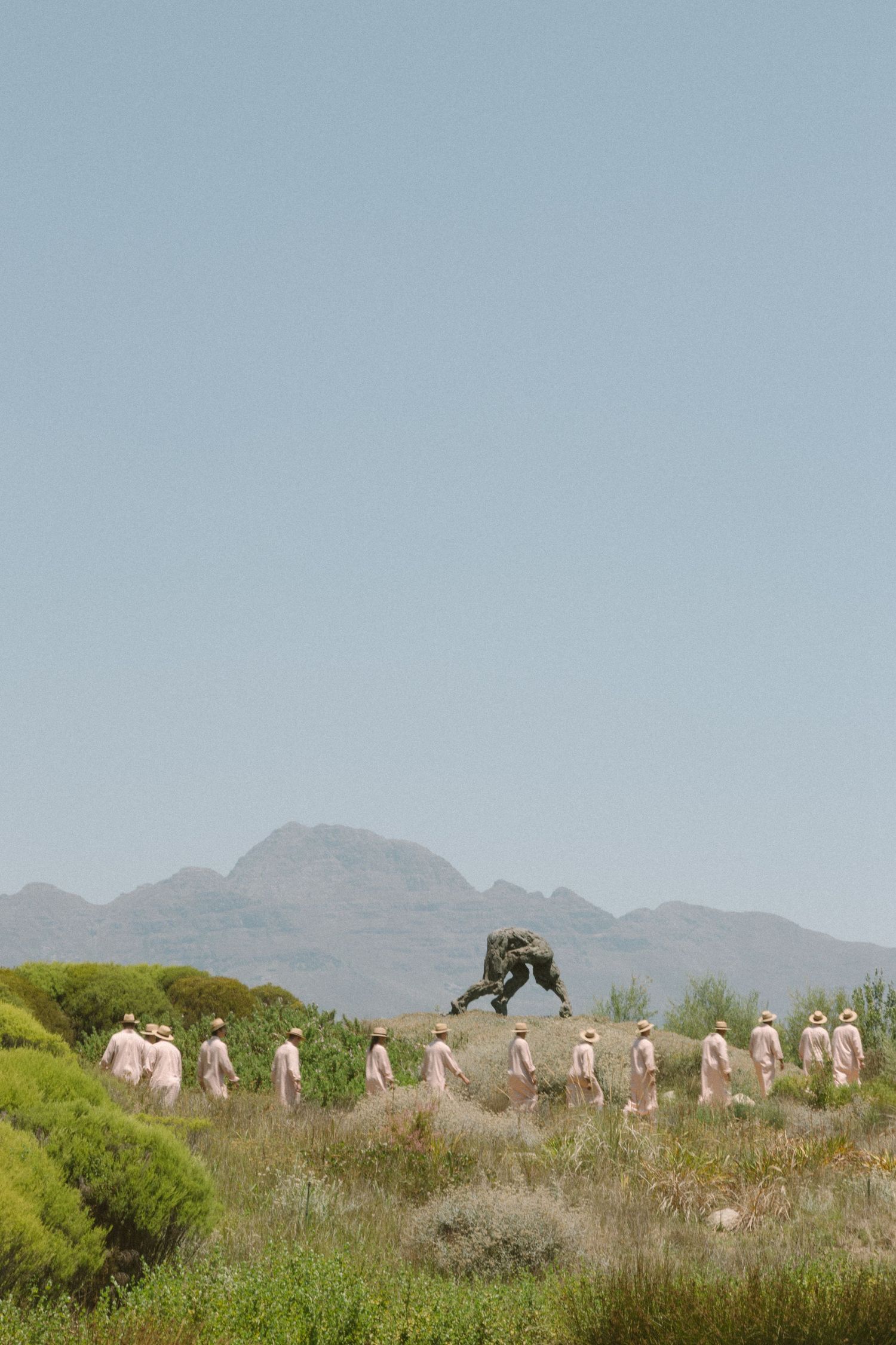Dylan Lewis Sculpture Garden, ANNE MANN, Ayeh K,Brad Jackson, Fleur le Cordeur, makeup by Algria, Cape Town wedding photohrapher