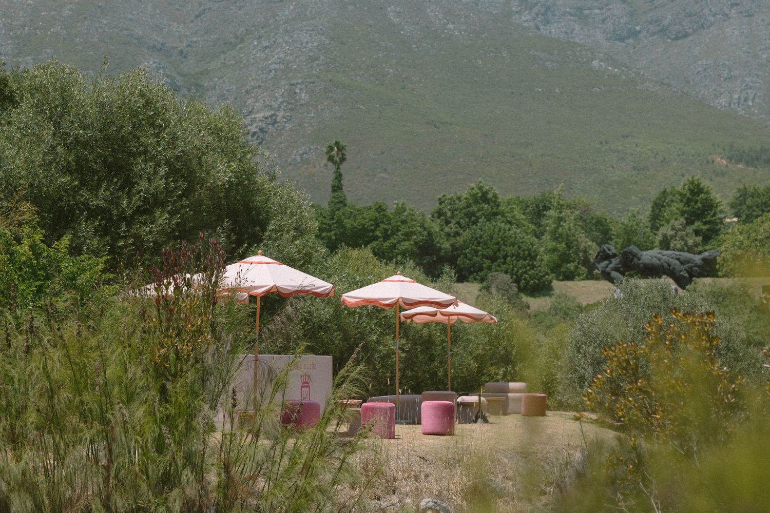 Dylan Lewis Sculpture Garden, ANNE MANN, Ayeh K,Brad Jackson, Fleur le Cordeur, makeup by Algria, Cape Town wedding photohrapher
