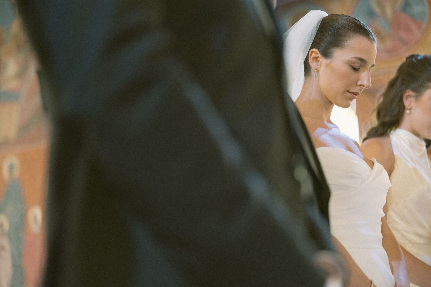 George & Alexa’s timeless wedding at The Forum at Embassy Hill with a sacred ceremony at St George’s Cathedral and florals by Fleur le Corde