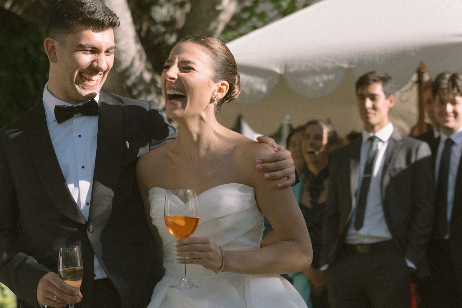 George & Alexa’s timeless wedding at The Forum at Embassy Hill with a sacred ceremony at St George’s Cathedral and florals by Fleur le Corde